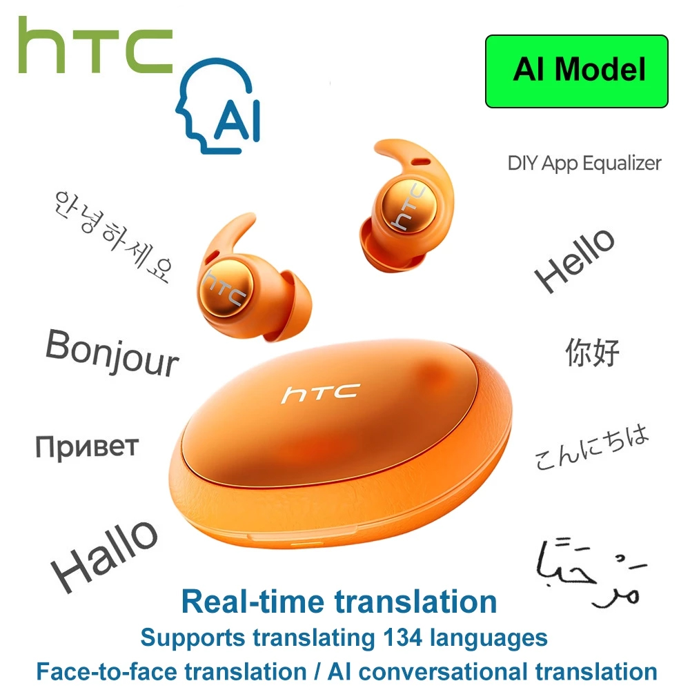 Sleep Mask Headphones Bluetooth - HTC NE76 Sleep Earbuds AI Translator