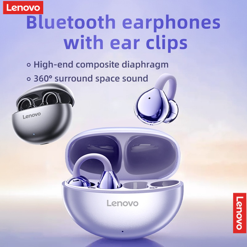 Type C Wired Earphones With Mic - Lenovo Wireless Bluetooth 5.4 Earphones TWS