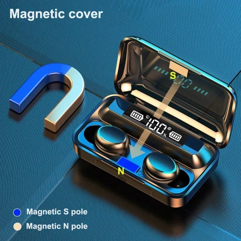 Bluetooth Headphones 9D Stereo - огляд і ціна Tws Earbuds Bluetooth 5.3