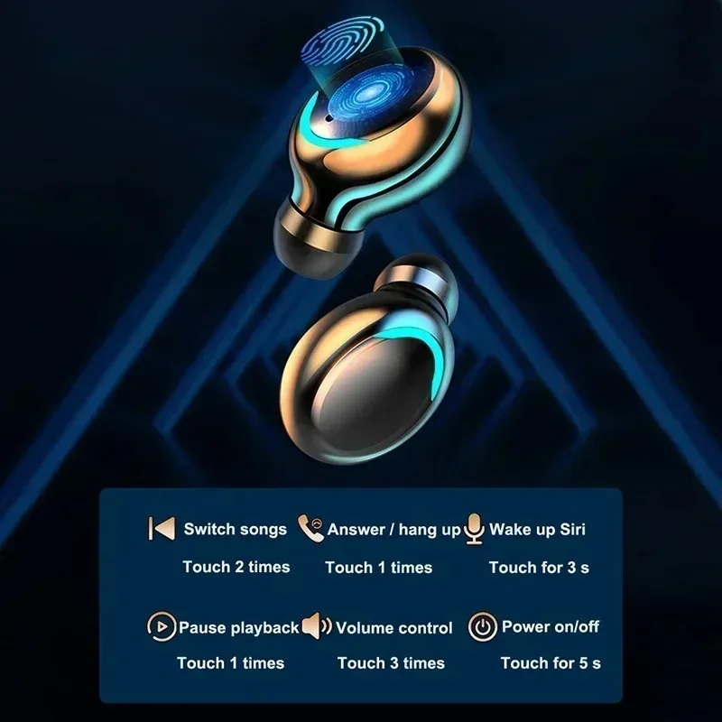 Bluetooth Headphones 9D Stereo - огляд і ціна Tws Earbuds Bluetooth 5.3
