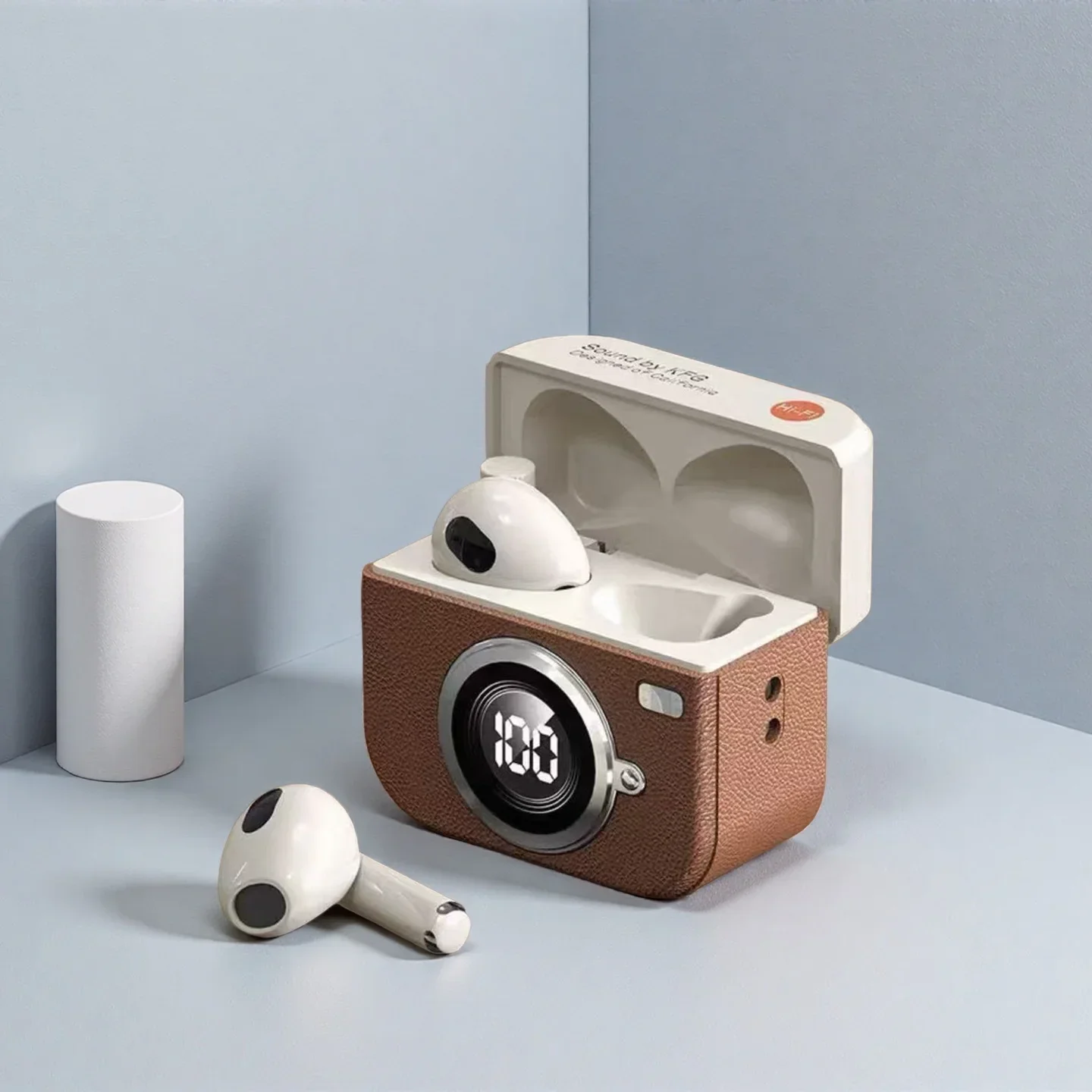 New Retro Camera Shaped Wirele - огляд і ціна Open Ear Air Conduction Headphones