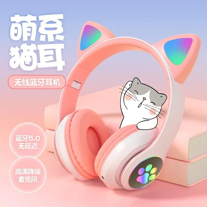 Cat Ear Bluetooth Headphones W - огляд і ціна Cat Ear Bluetooth Headset Led