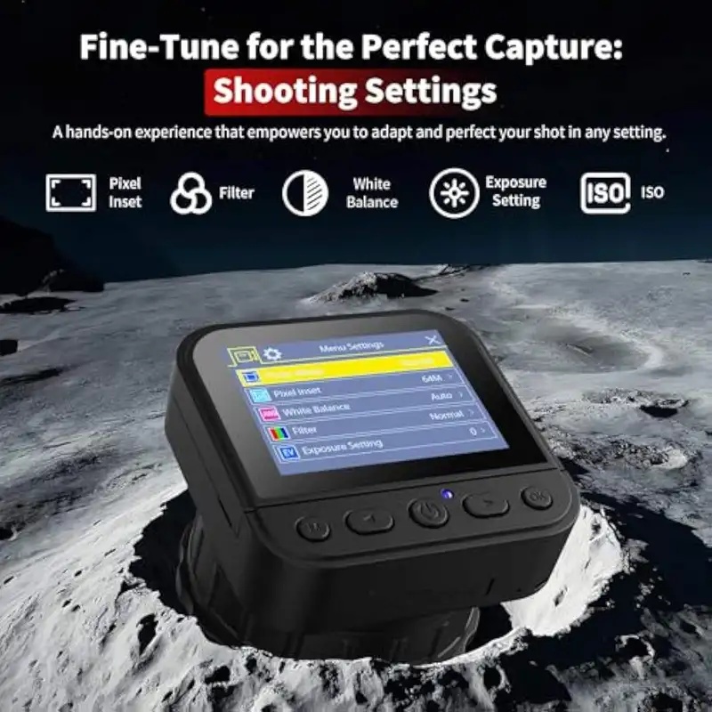 64MP 2.8‘’ Screen 4K Electroni - огляд і ціна Cameras