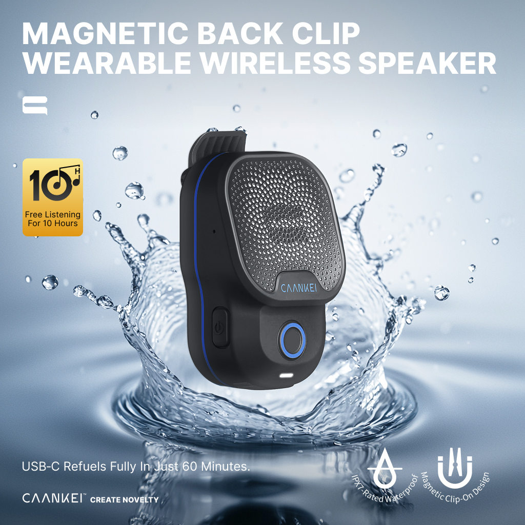 Wearable Bluetooth Speaker IPX - огляд і ціна Portable Bluetooth Speaker Waterproof Ipx7