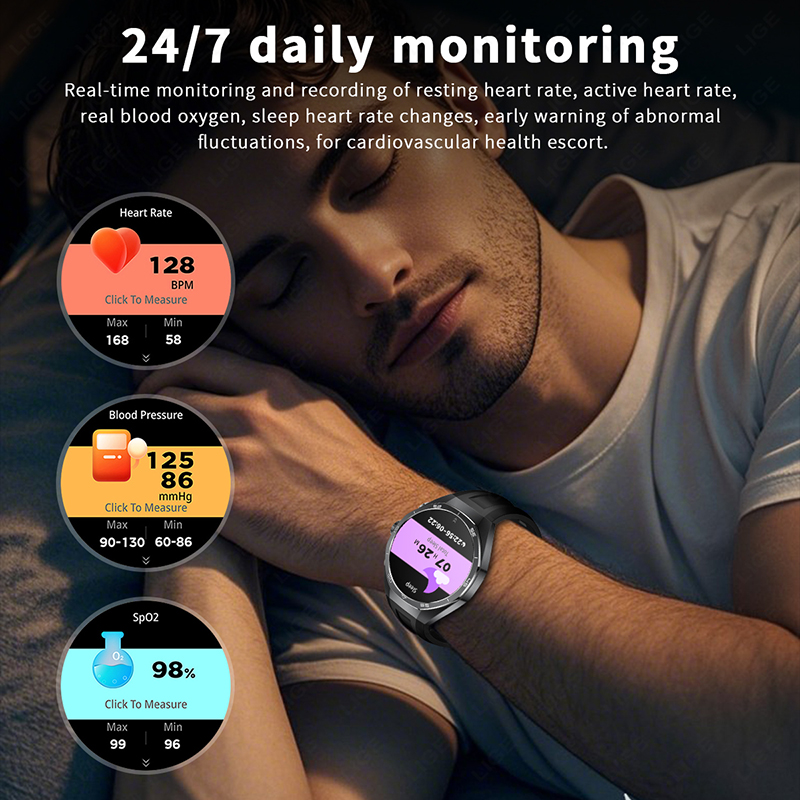 LIGE Smart Watch with Headphon - огляд і ціна Tws Earbuds Bluetooth 5.3