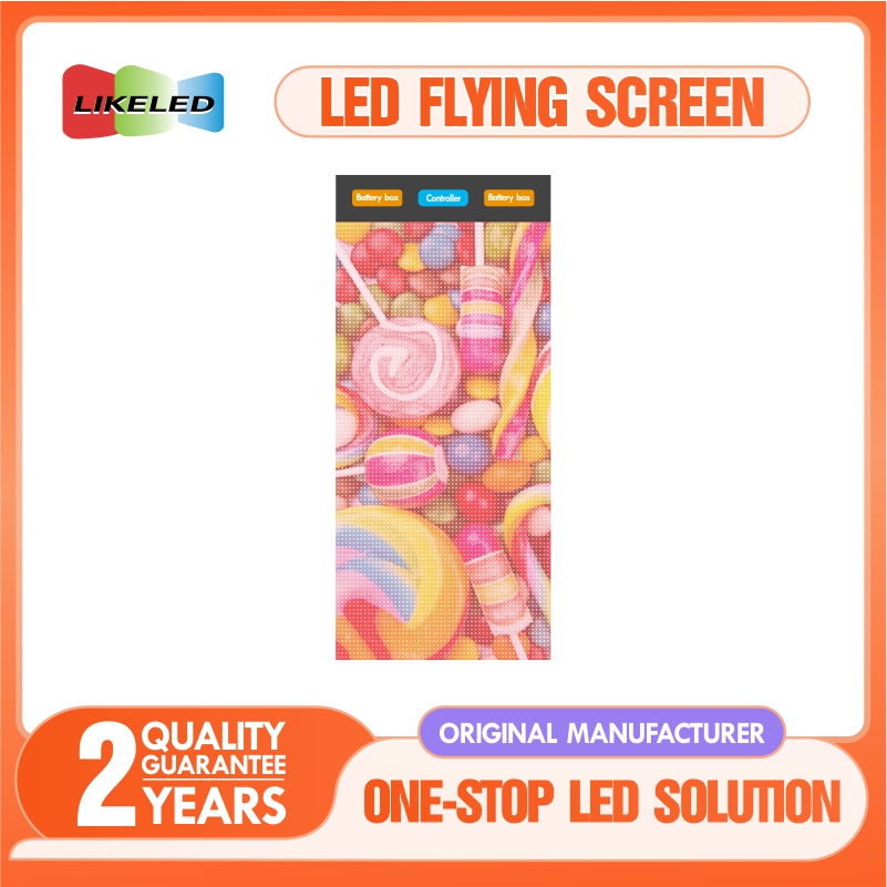 P20 Foldable LED Mesh Display  - огляд і ціна Drones