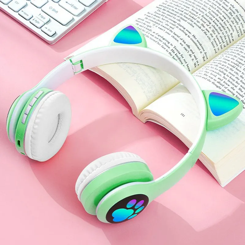 Cat Ear Wireless Headphones Bl - огляд і ціна Cat Ear Bluetooth Headset Led