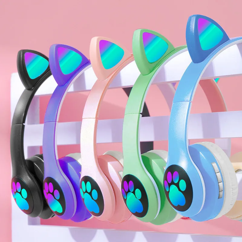 Cat Ear Wireless Headphones Bl - огляд і ціна Cat Ear Bluetooth Headset Led