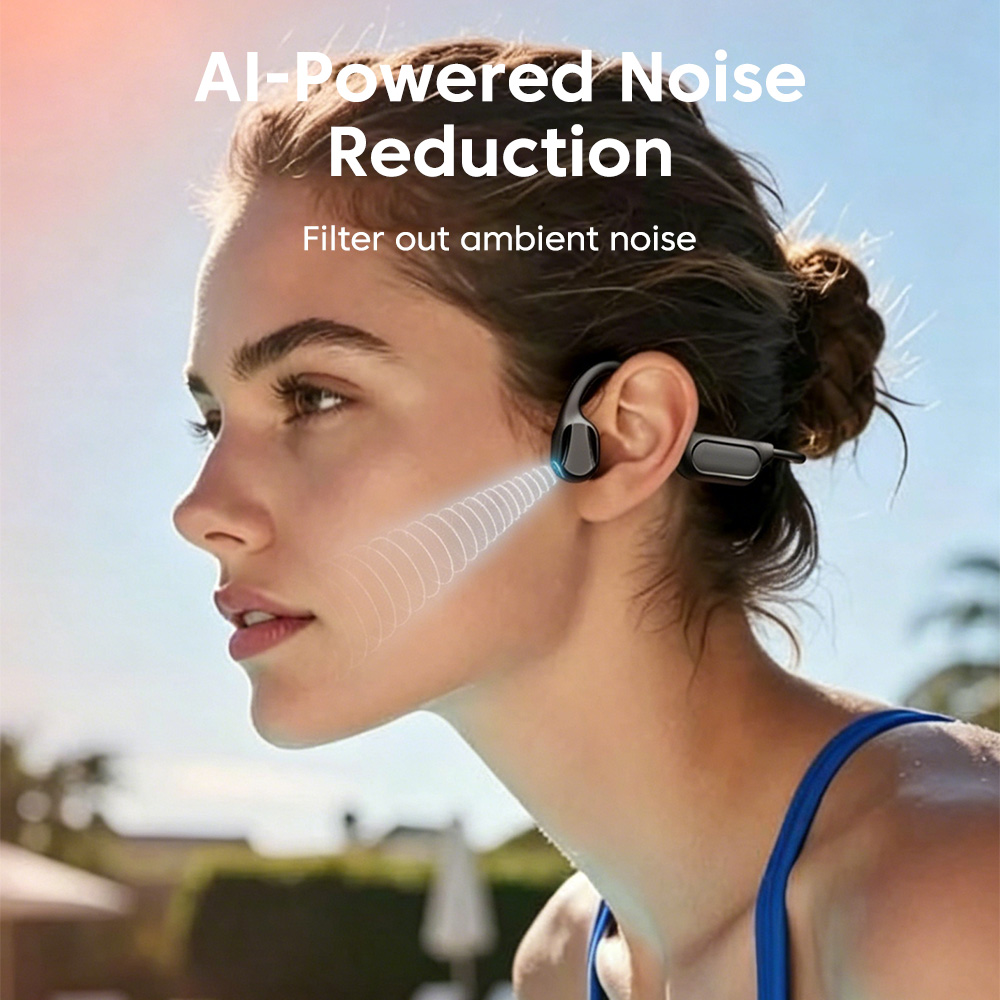 Bone-Conduction Sports Headpho - огляд і ціна Bone Conduction Running Headphones