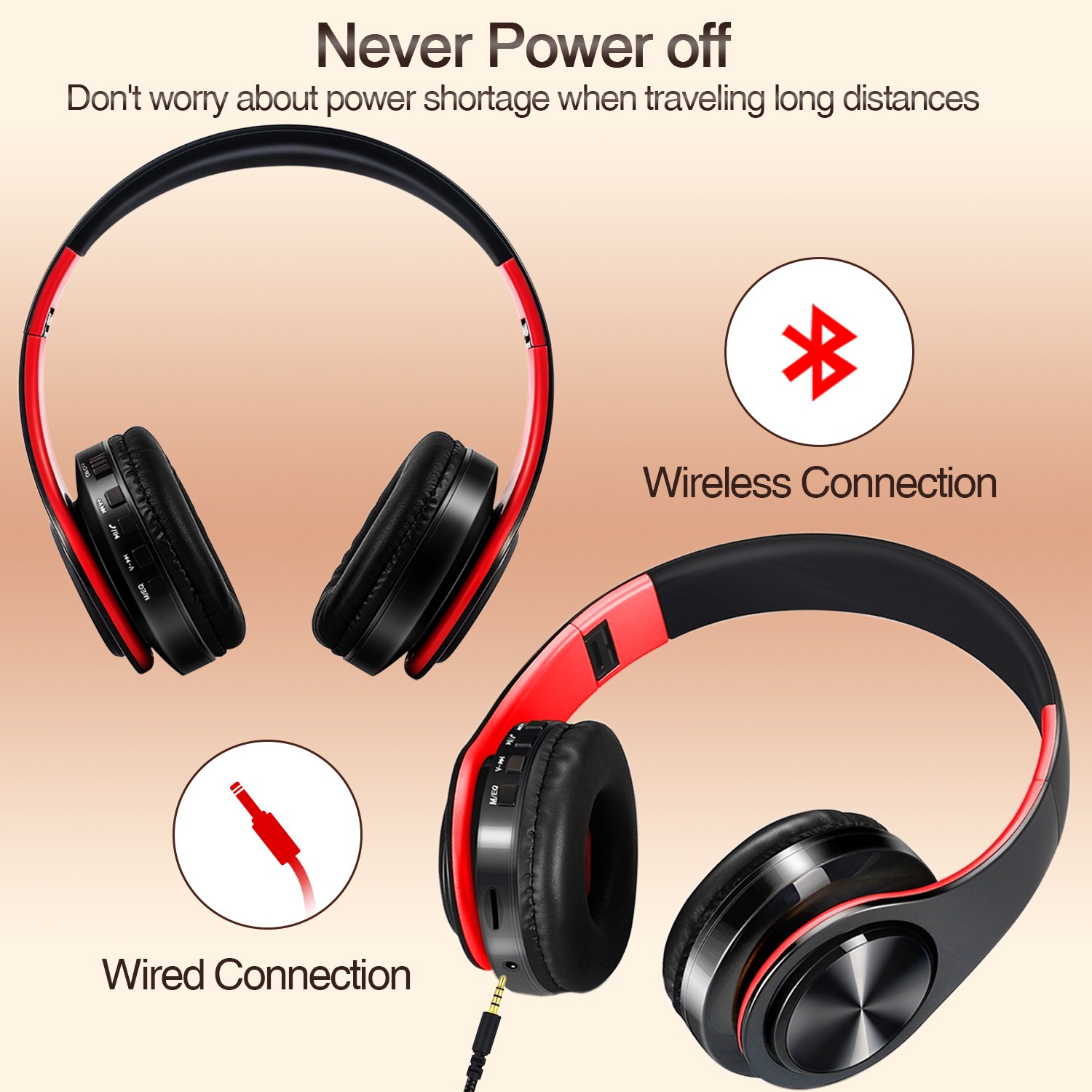 CATASSU Earphone Bluetooth Hea - огляд і ціна Anc Wireless Over Ear Headphones
