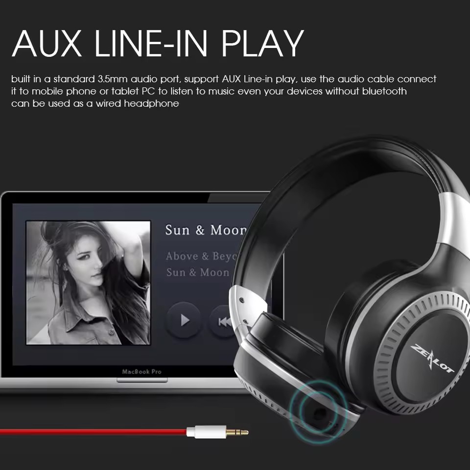 ZEALOT B19 Bluetooth Headphone - огляд і ціна Anc Wireless Over Ear Headphones