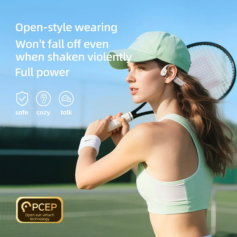 POLVCDG X9 Bone Conduction Swi - огляд і ціна Bone Conduction Running Headphones