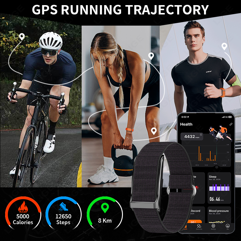 LIGE 100+ Sport Fitness Tracke - огляд і ціна Smartwatches