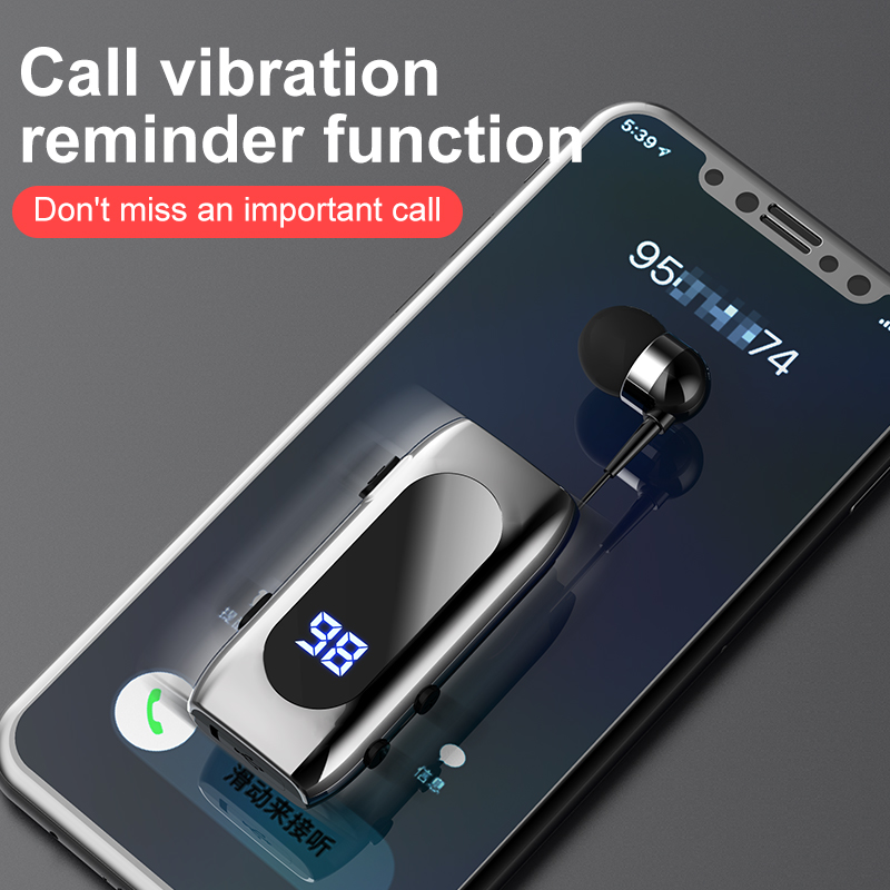 K55 Lapel Bluetooth Headset Li - огляд і ціна Type C Wired Earphones With Mic
